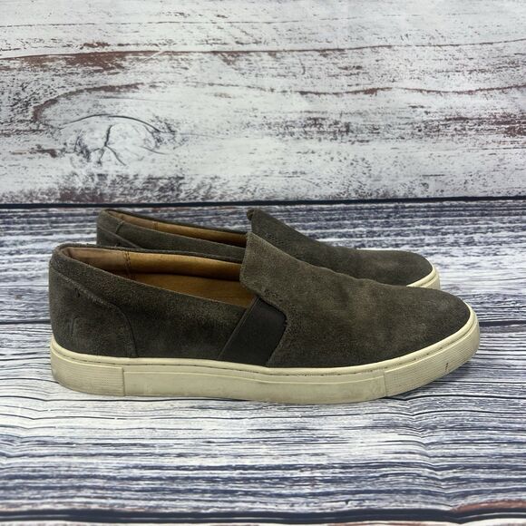 Frye Ivy Brown Gio Suede Flats Loafers Shoes, Women’s Size 8.5 - Picture 1 of 9